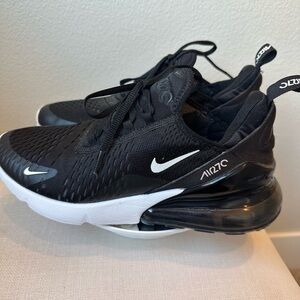 Nike Air Max 270 Black and White Sneakers
